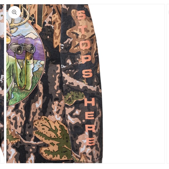 *SOLD* Market Big Buck Hunter Camo Long Sleeve T-Shirt - Picture 6 of 7